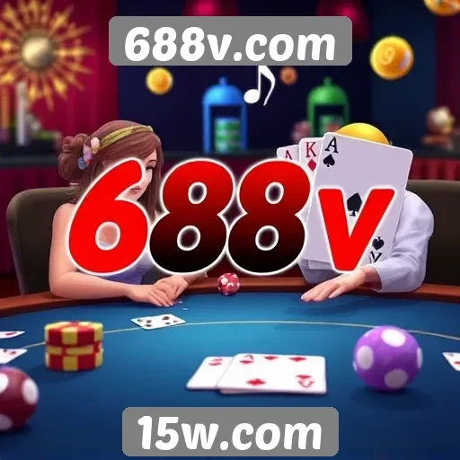 Variedade de jogos de mesa disponíveis em 688v.com